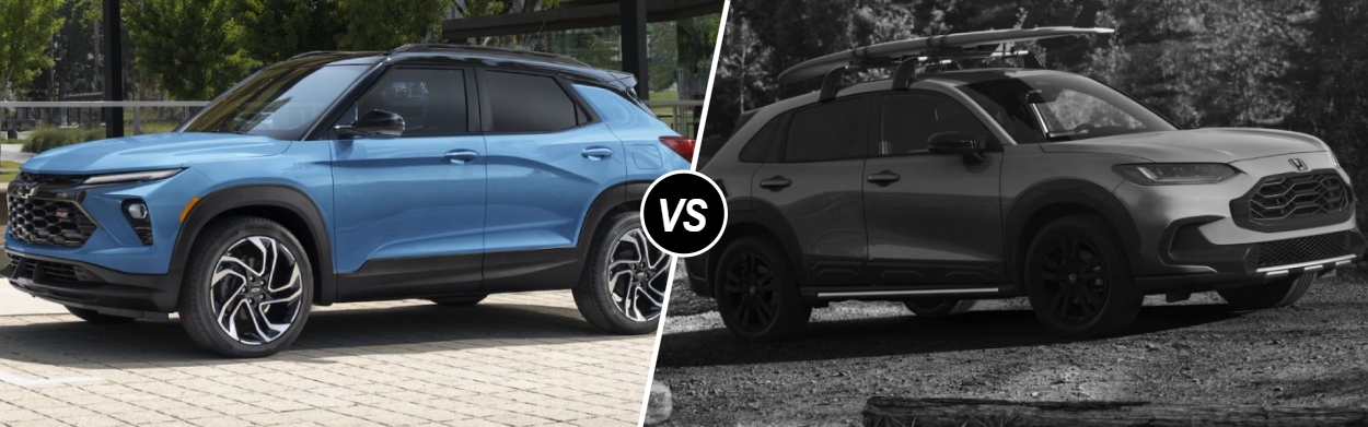 2026 Chevrolet Trailblazer vs 2026 Honda HR-V near Dallas, TX 2026 Chevrolet Trailblazer vs 2026 Honda HR-V near Dallas, TX