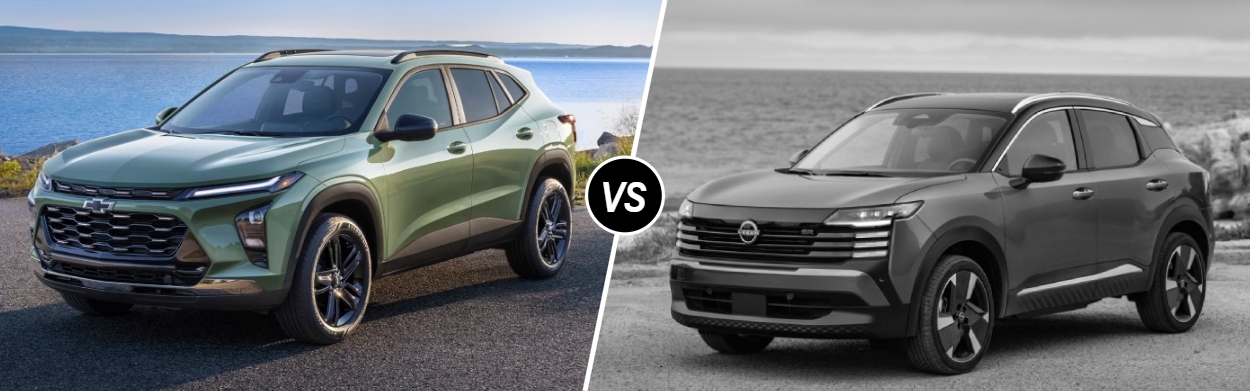 2026 Chevrolet Trax vs 2026 Nissan Kicks near Dallas, TX 2026 Chevrolet Trax vs 2026 Nissan Kicks near Dallas, TX