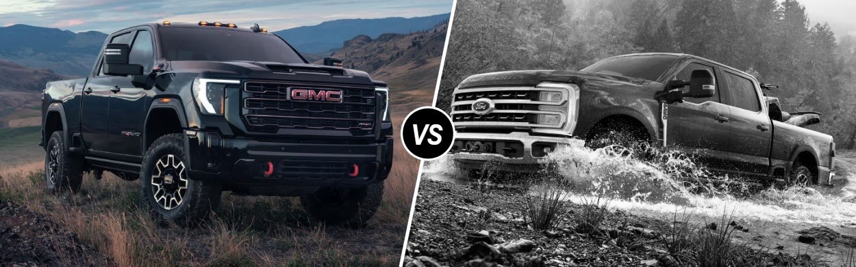 2026 GMC Sierra 2500 HD vs 2026 Ford Super Duty F-250 near Dallas, TX 2026 GMC Sierra 2500 HD vs 2026 Ford Super Duty F-250 near Dallas, TX