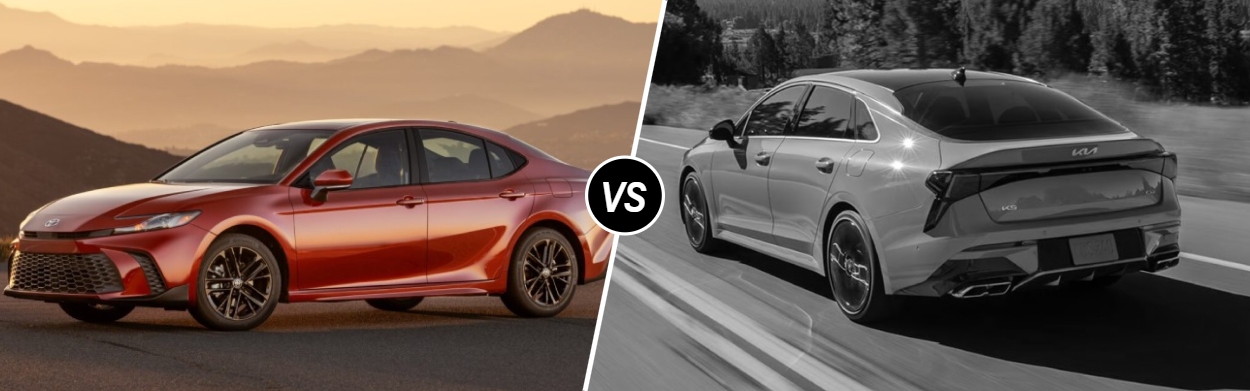 2026 Toyota Camry vs 2026 Kia K5 in Fair Lawn, NJ 2026 Toyota Camry vs 2026 Kia K5 in Fair Lawn, NJ