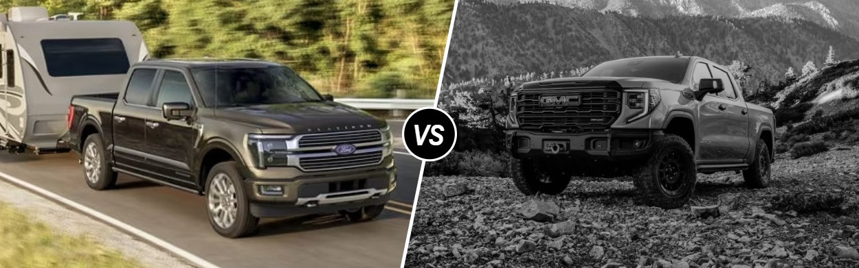 2024 Ford F-150 vs 2024 GMC Sierra 1500 near Austin, TX