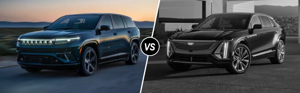 2024 Wagoneer S vs 2024 Cadillac LYRIQ near Anaheim, CA