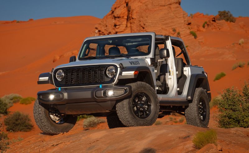 Los Angeles, CA - 2024 Jeep Wrangler 4xe's Exterior Los Angeles, CA - 2024 Jeep Wrangler 4xe's Exterior