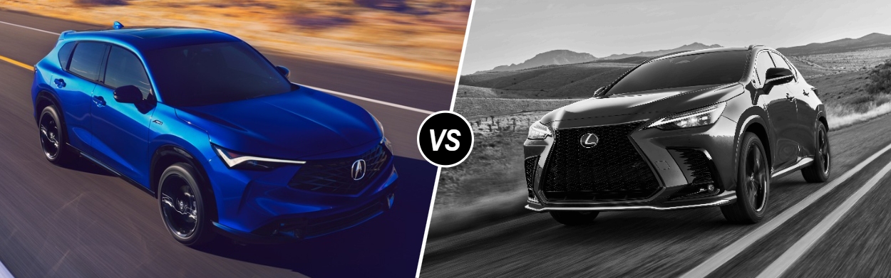 2025 Acura ADX vs 2025 Lexus NX near Newburgh, NY