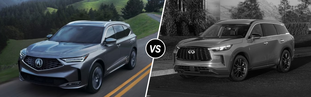 2025 Acura MDX vs 2025 INFINITI QX60 near Stamford, CT