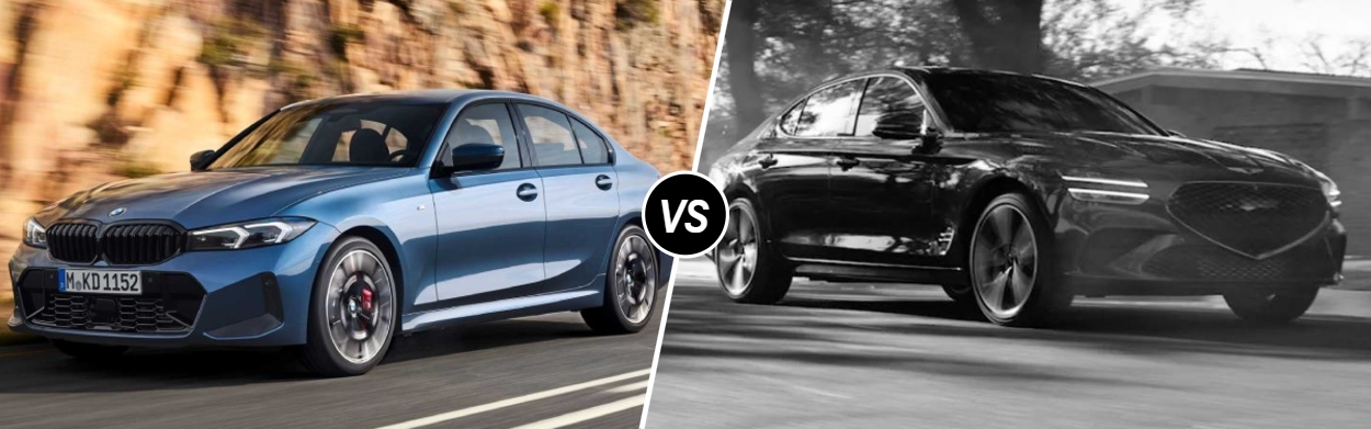 2026 BMW 3 Series vs 2026 Genesis G70 in North Hollywood, CA