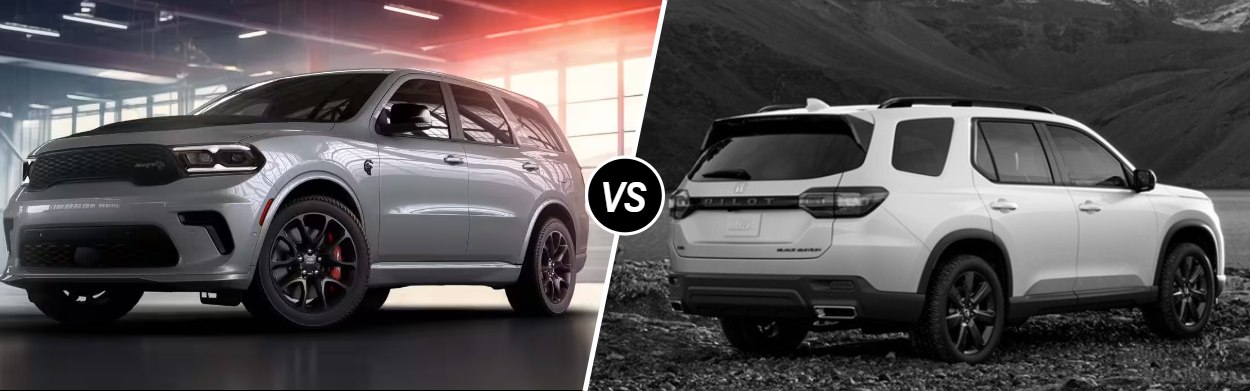 2025 Dodge Durango vs 2025 Honda Pilot near Anaheim, CA