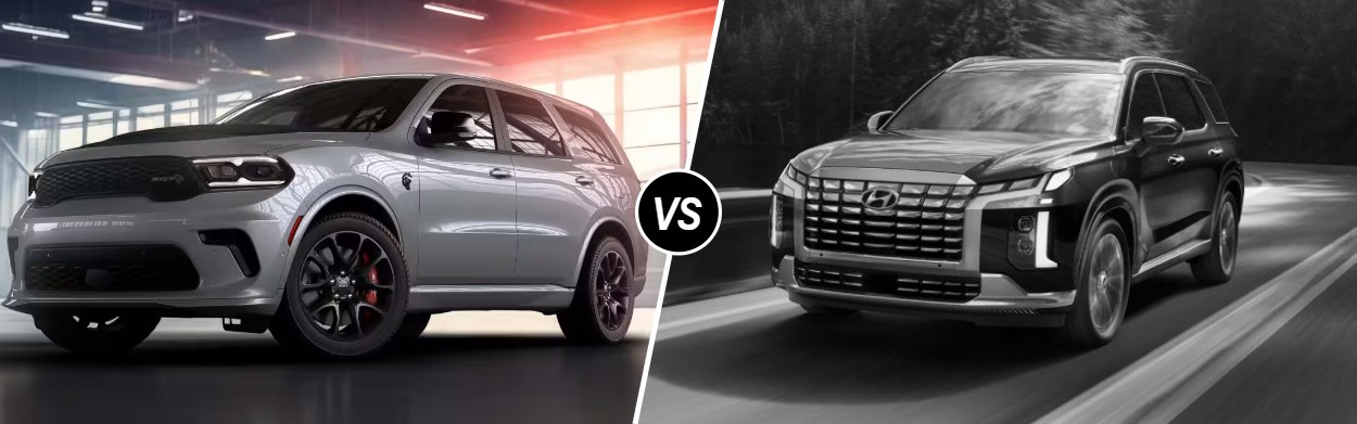 2025 Dodge Durango vs 2025 Hyundai Palisade near New Braunfels, TX