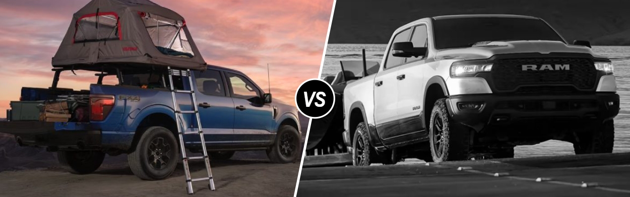 2025 Ford F-150 vs 2025 Ram 1500 near Austin, TX