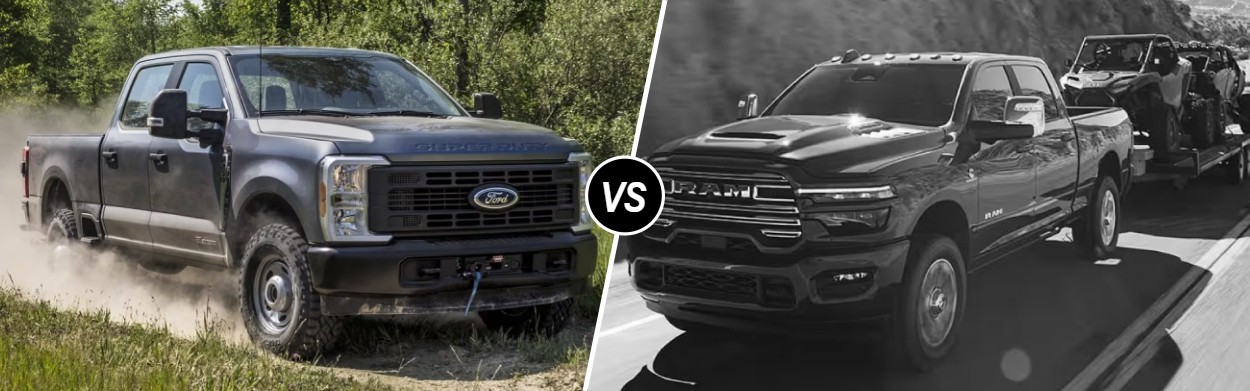 2025 Ford Super Duty F-250 vs 2025 Ram 2500 near Austin, TX
