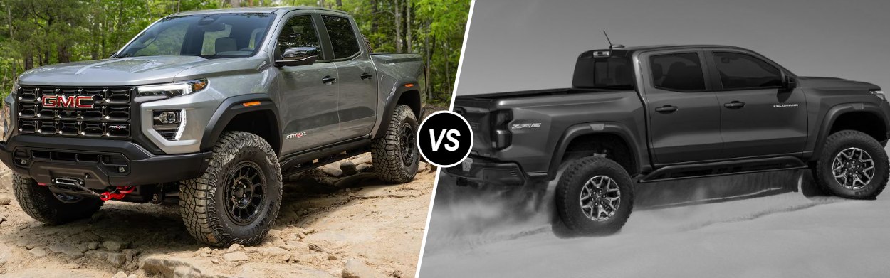 2025 GMC Canyon vs 2025 Chevrolet Colorado near Austin, TX