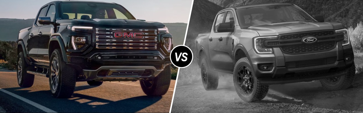 2025 GMC Canyon vs 2025 Ford Ranger near Austin, TX