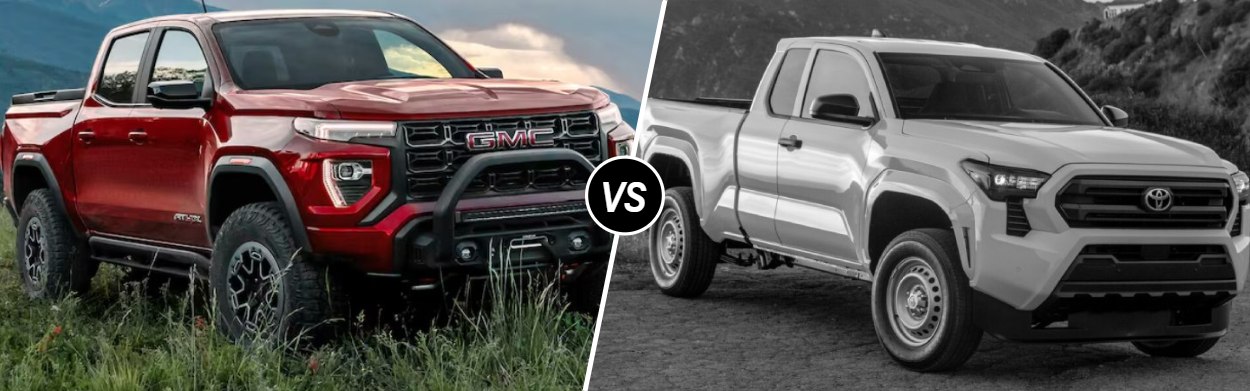 2025 GMC Canyon vs 2025 Toyota Tacoma in Round Rock, TX