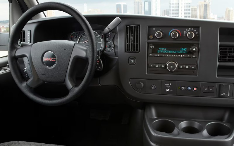 Austin, TX - 2025 GMC Savana Cargo Van's Interior