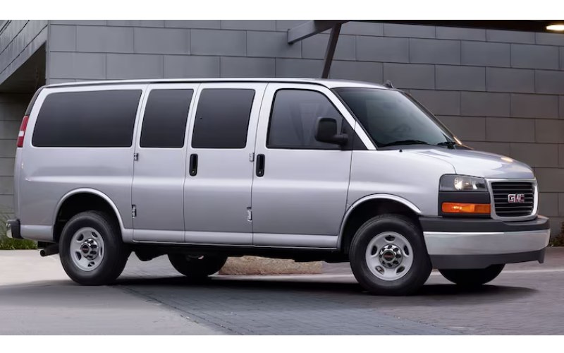 Austin, TX - 2025 GMC Savana Passenger Van's Exterior Austin, TX - 2025 GMC Savana Passenger Van's Exterior