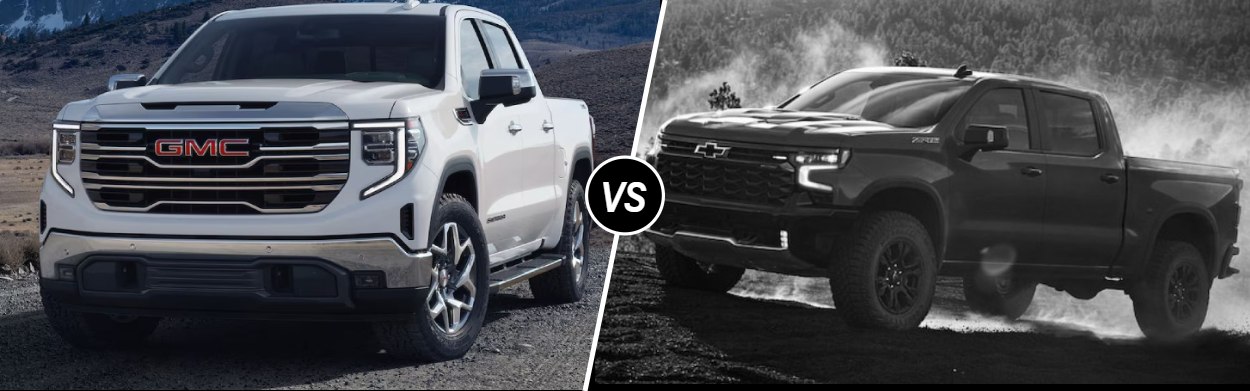 2025 GMC Sierra 1500 vs 2025 Chevrolet Silverado 1500 near Austin, TX