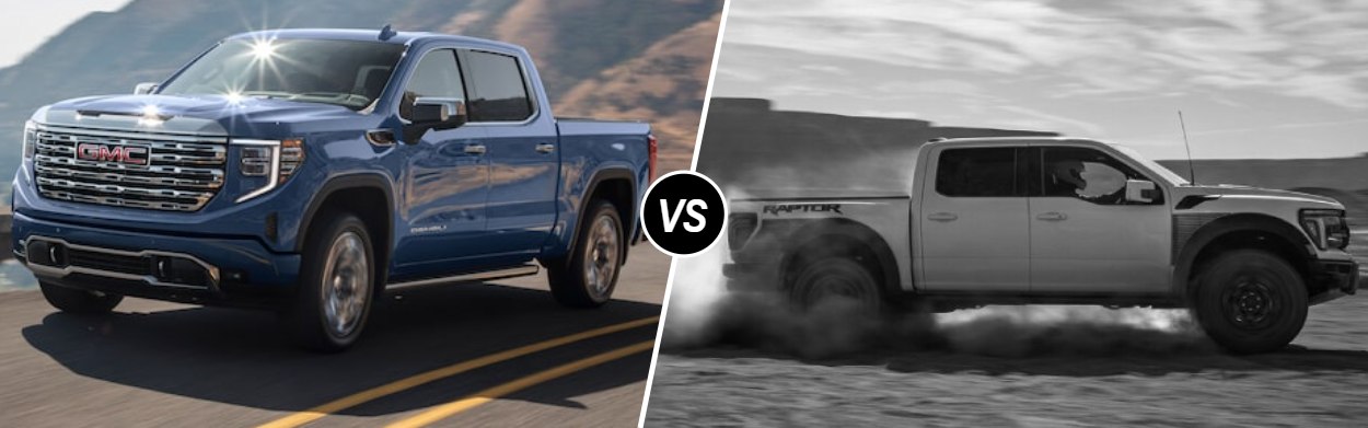 2025 GMC Sierra 1500 vs 2025 Ford F-150 near Austin, TX