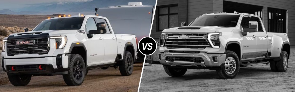 2025 GMC Sierra 3500 HD vs 2025 Chevrolet Silverado 3500 HD near Austin, TX