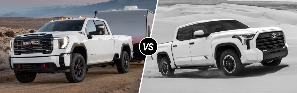 2025 GMC Sierra 3500 HD vs 2025 Toyota Tundra near Austin, TX
