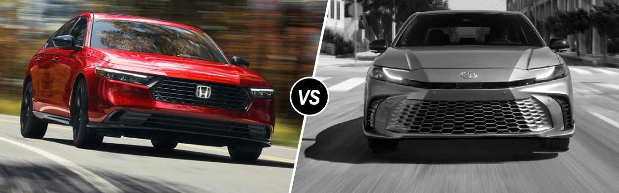 2025 Honda Accord vs 2025 Toyota Camry near Sparta, NJ