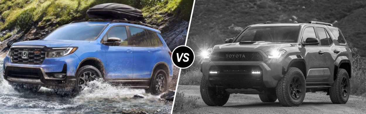 2025 Honda Passport vs 2025 Toyota 4Runner in Hackettstown, NJ