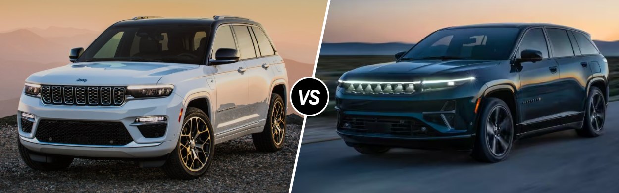 2025 Jeep Grand Cherokee 4xe vs 2024 Wagoneer S near Anaheim, CA