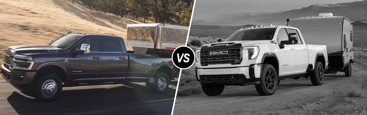 2025 Ram 3500 vs 2025 GMC Sierra 3500 HD near San Marcos, TX
