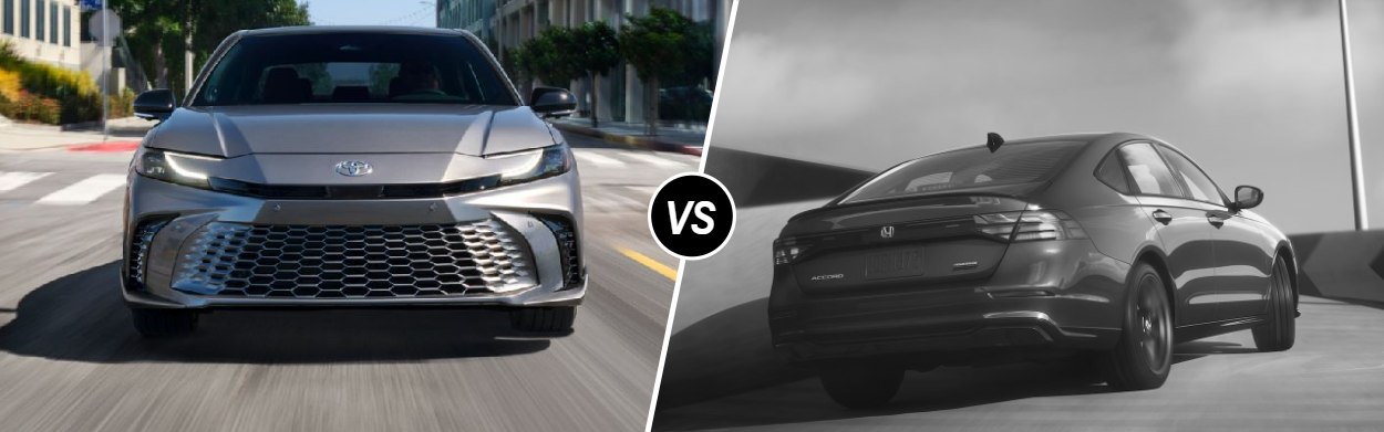 2025 Toyota Camry vs 2025 Honda Accord near Clifton, NJ