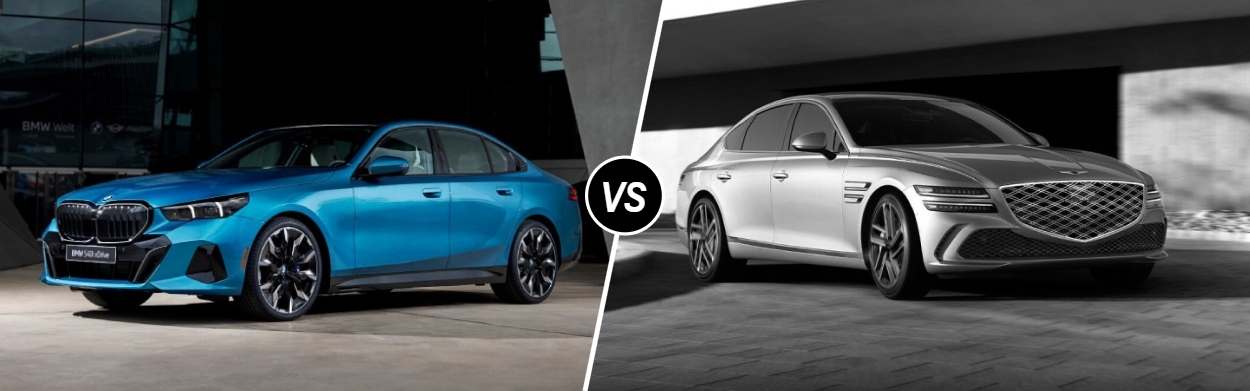 2026 BMW 5 Series vs 2026 Genesis G80 in North Hollywood, CA