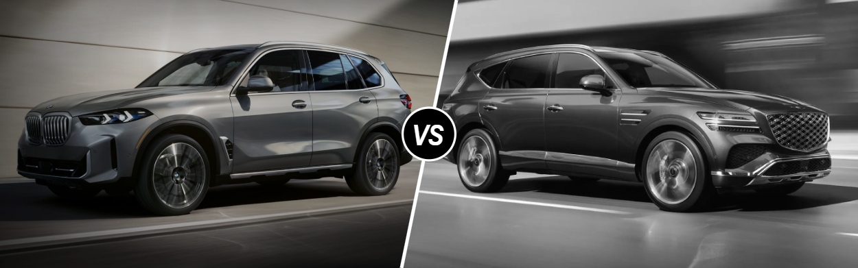 2026 BMW X5 vs 2026 Genesis GV80 in North Hollywood, CA