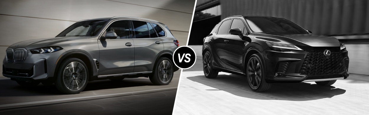 2026 BMW X5 vs 2026 Lexus RX in North Hollywood, CA