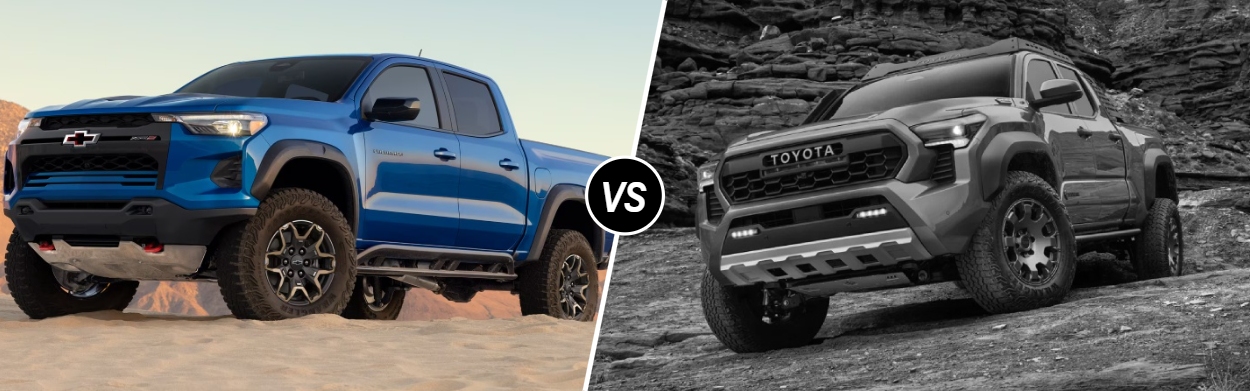 2026 Chevrolet Colorado vs 2026 Toyota Tacoma in Chino, CA