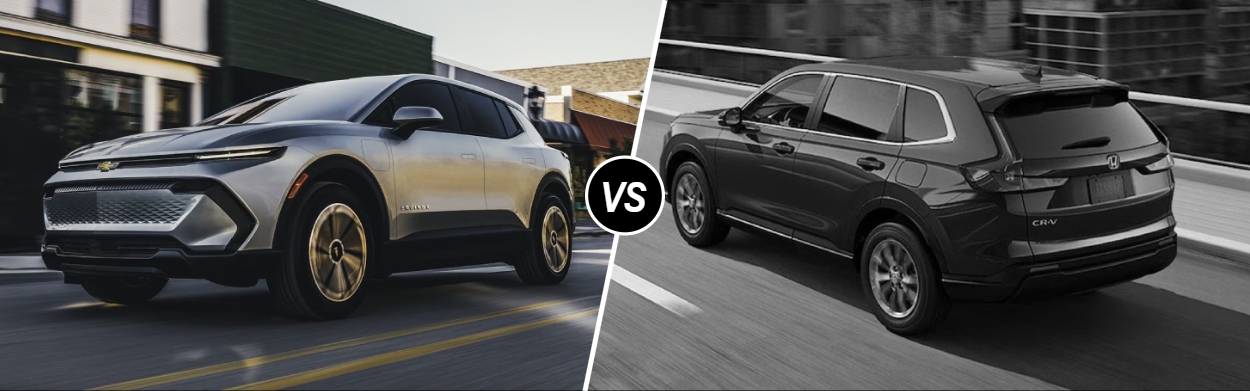 2026 Chevrolet Equinox EV vs 2026 Honda CR-V in Chino, CA