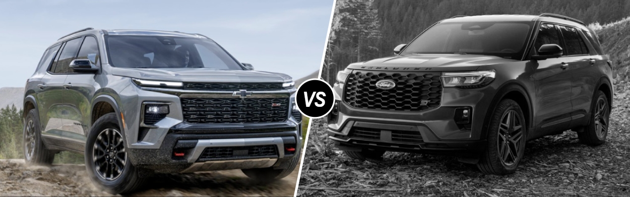2026 Chevrolet Traverse vs 2026 Ford Explorer in Chino, CA