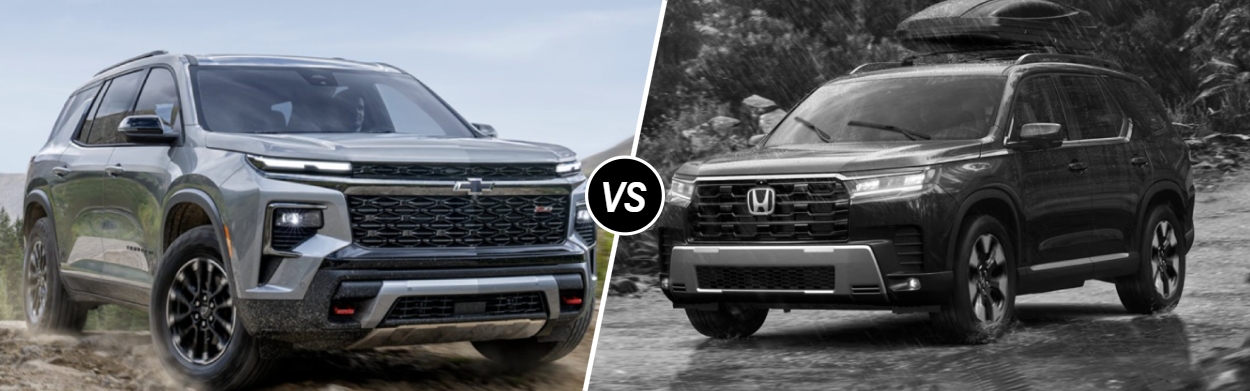 2026 Chevrolet Traverse vs 2026 Honda Pilot in Chino, CA