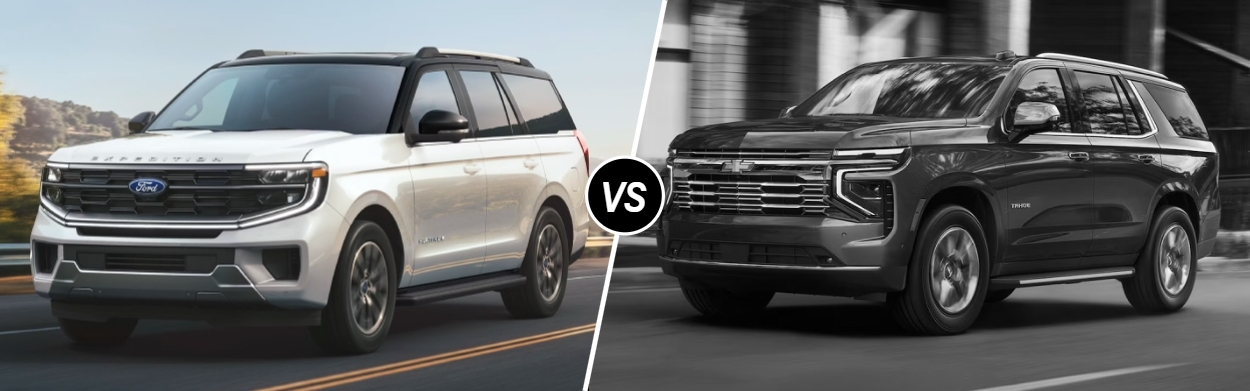 2026 Ford Expedition vs 2026 Chevrolet Tahoe in Bossier City, LA