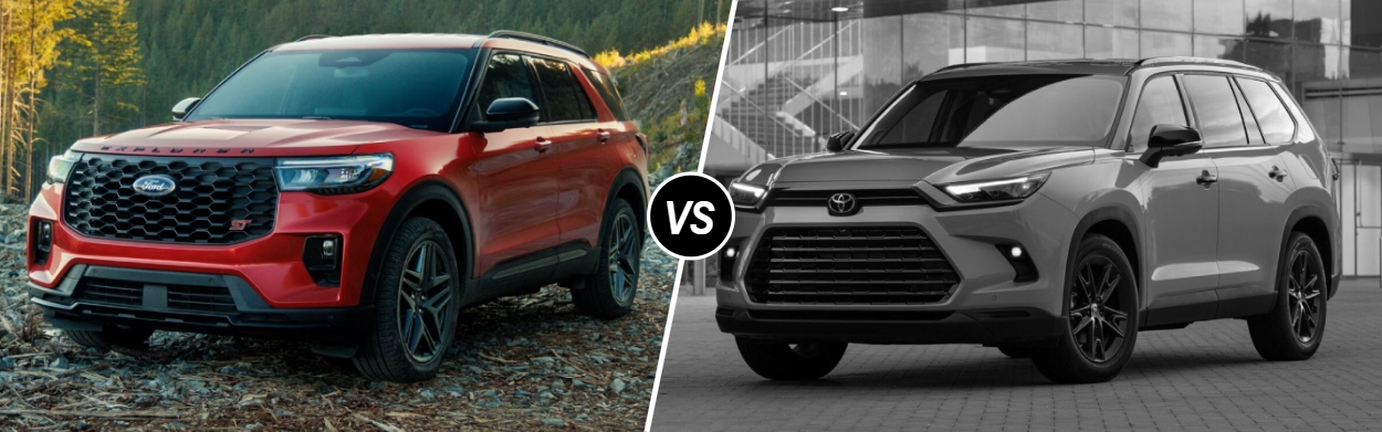 2026 Ford Explorer vs 2026 Toyota Grand Highlander in Bossier City, LA