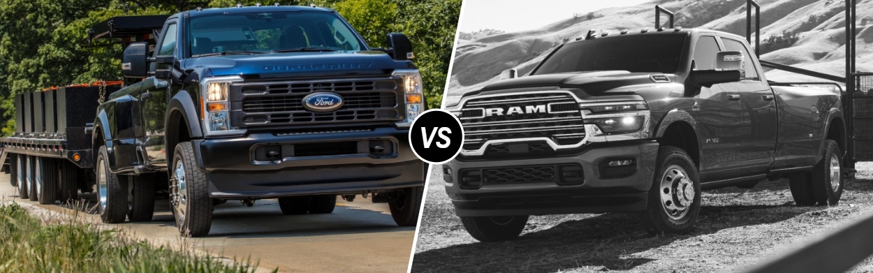 2026 Ford Super Duty F-350 vs 2026 Ram 3500 in Rutherford, NJ