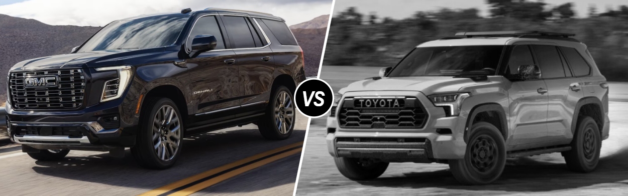 2026 GMC Yukon vs 2026 Toyota Sequoia in New Orleans, LA