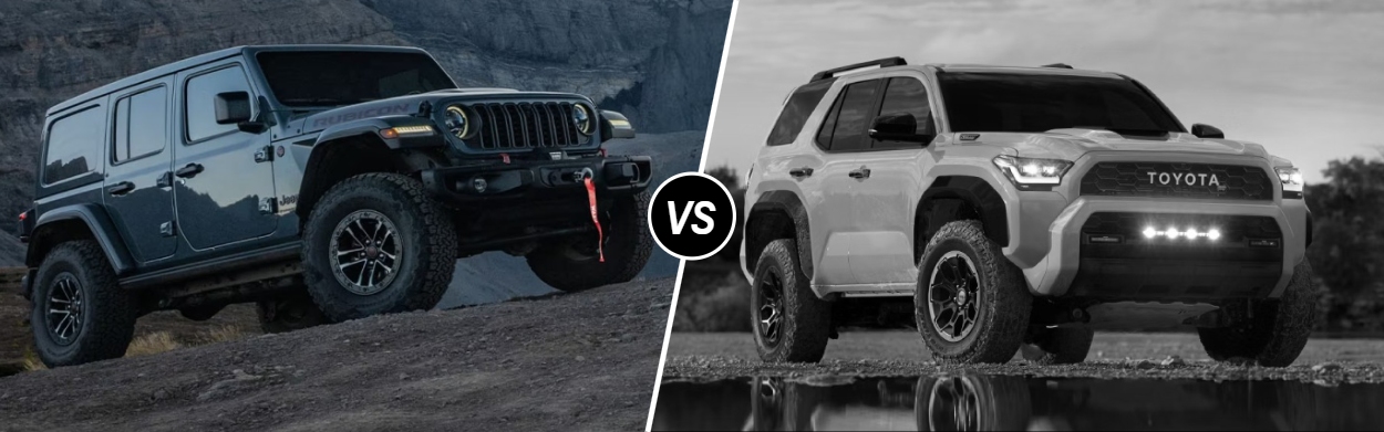 2026 Jeep Wrangler vs 2026 Toyota 4Runner near West Covina, CA