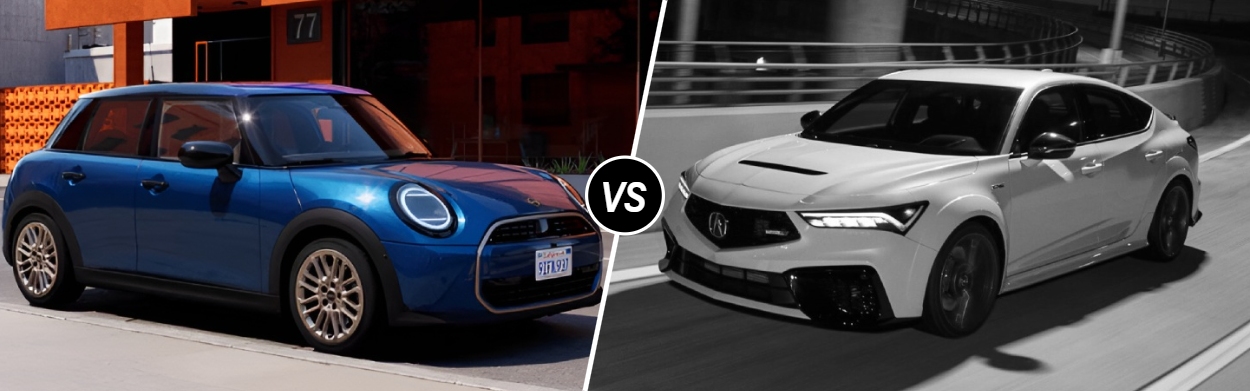2026 MINI Cooper 4 Door vs 2026 Acura Integra in North Hollywood, CA