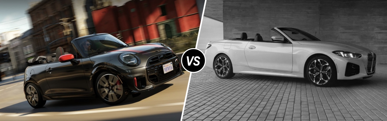 2026 MINI Cooper Convertible vs 2026 BMW 4 Series Convertible in North Hollywood, CA