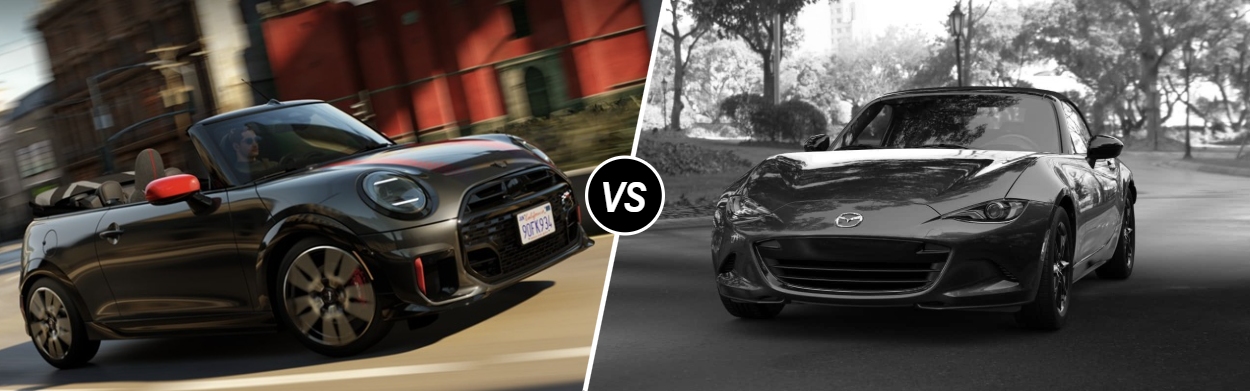 2026 MINI Cooper Convertible vs 2026 Mazda MX-5 Miata in North Hollywood, CA