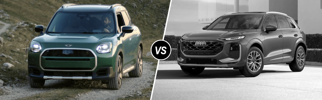 2026 MINI Countryman vs 2026 Audi Q3 in North Hollywood, CA
