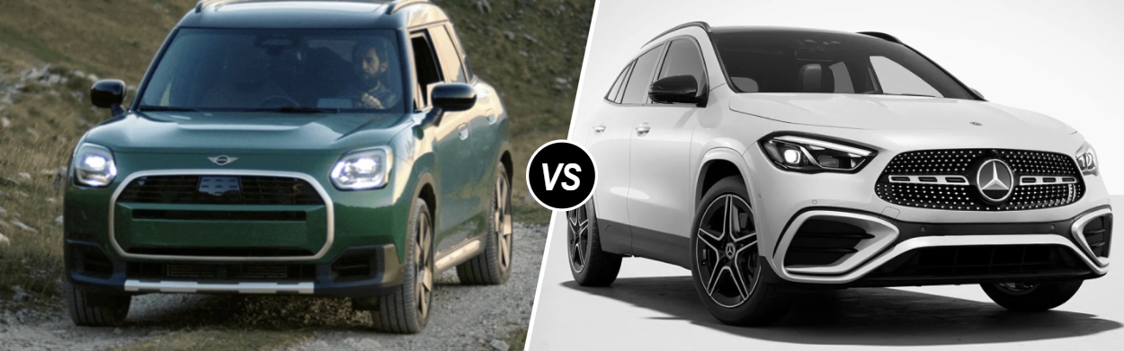 2026 MINI Countryman vs 2026 Mercedes-Benz GLA in North Hollywood, CA