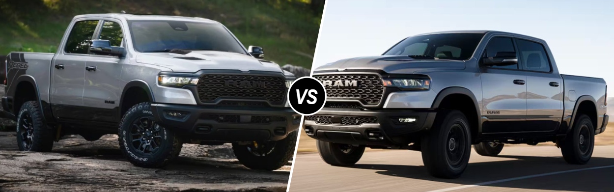 2026 RAM 1500 vs 2025 Ram 1500 near Anaheim, CA