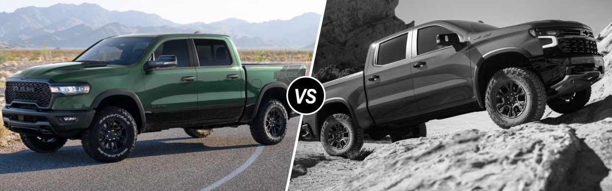2026 Ram 1500 vs 2026 Chevrolet Silverado 1500 in Pleasanton, TX
