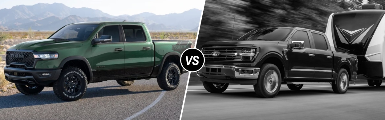 2026 Ram 1500 vs 2026 Ford F-150 in Pleasanton, TX
