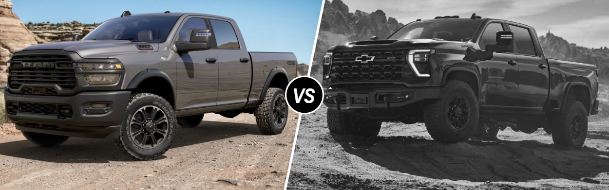 2026 Ram 2500 vs 2026 Chevrolet Silverado 2500 HD in Pleasanton, TX