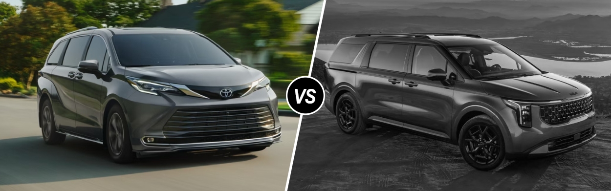 2026 Toyota Sienna vs 2026 Kia Carnival MPV in Fair Lawn, NJ